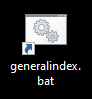 generalindex.bat חשבשבת ERP