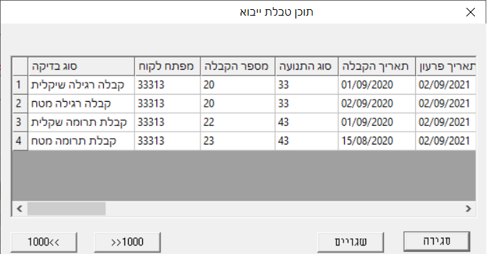 תצוגה מקדימה - חשבשבת מערכת ERP