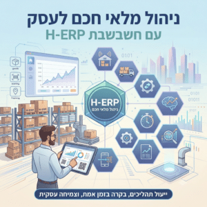 ניהול מלאי חכם לעסק עם חשבשבת H-ERP